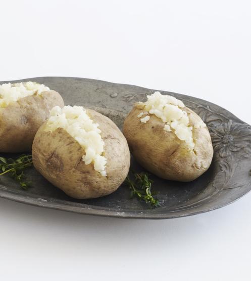 1 medium (baked without fat) baked potatoes with skin 1 medium (baked without fat) baked potatoes with skin
