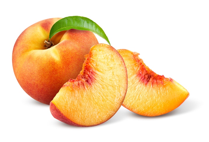 1 small peach 1 small peach