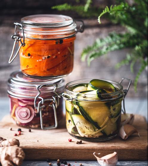 1/3 cup pickled vegetables 1/3 cup pickled vegetables