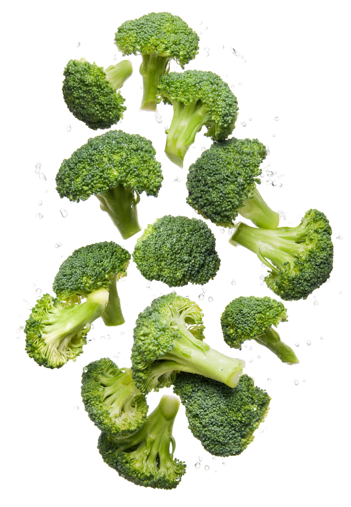 1/2 cup cooked broccoli