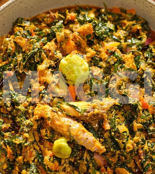 Leafy Egusi Soup Leafy Egusi Soup