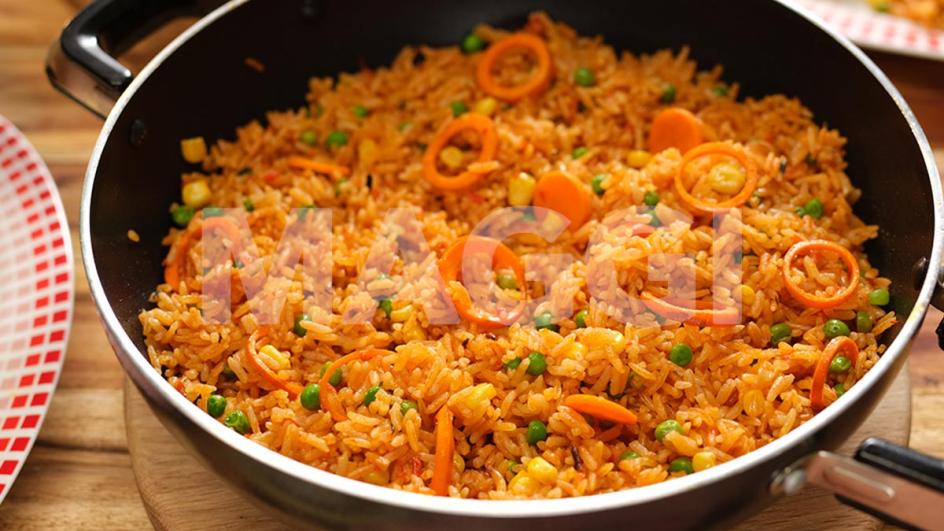 Carrot Rings Jollof