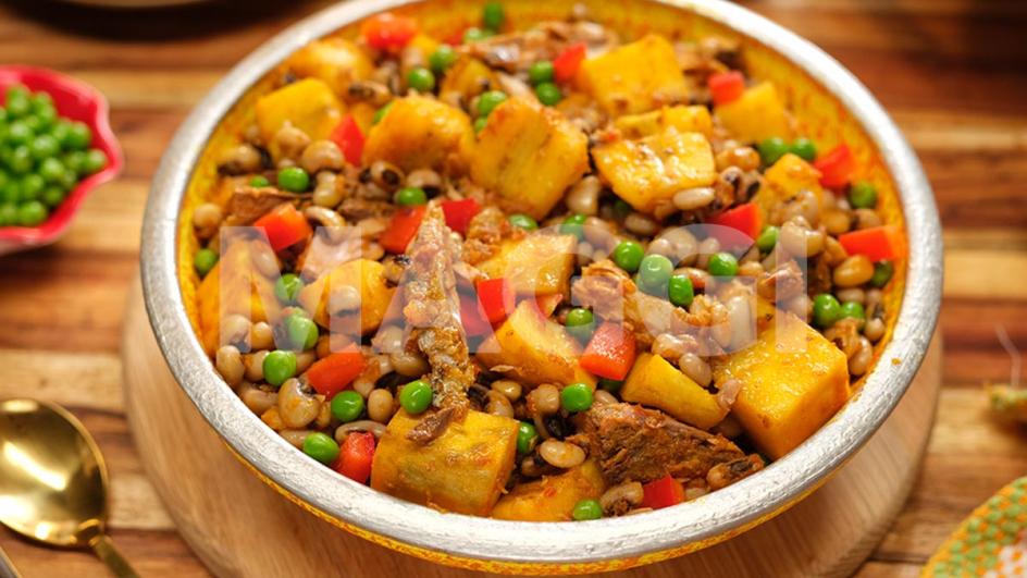 Beans and Yam Pottage