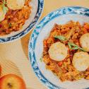 Sautéed Tuwon Shinkafa Balls da Jajjagen Suya Sauce