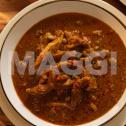 Banga soup beans combo